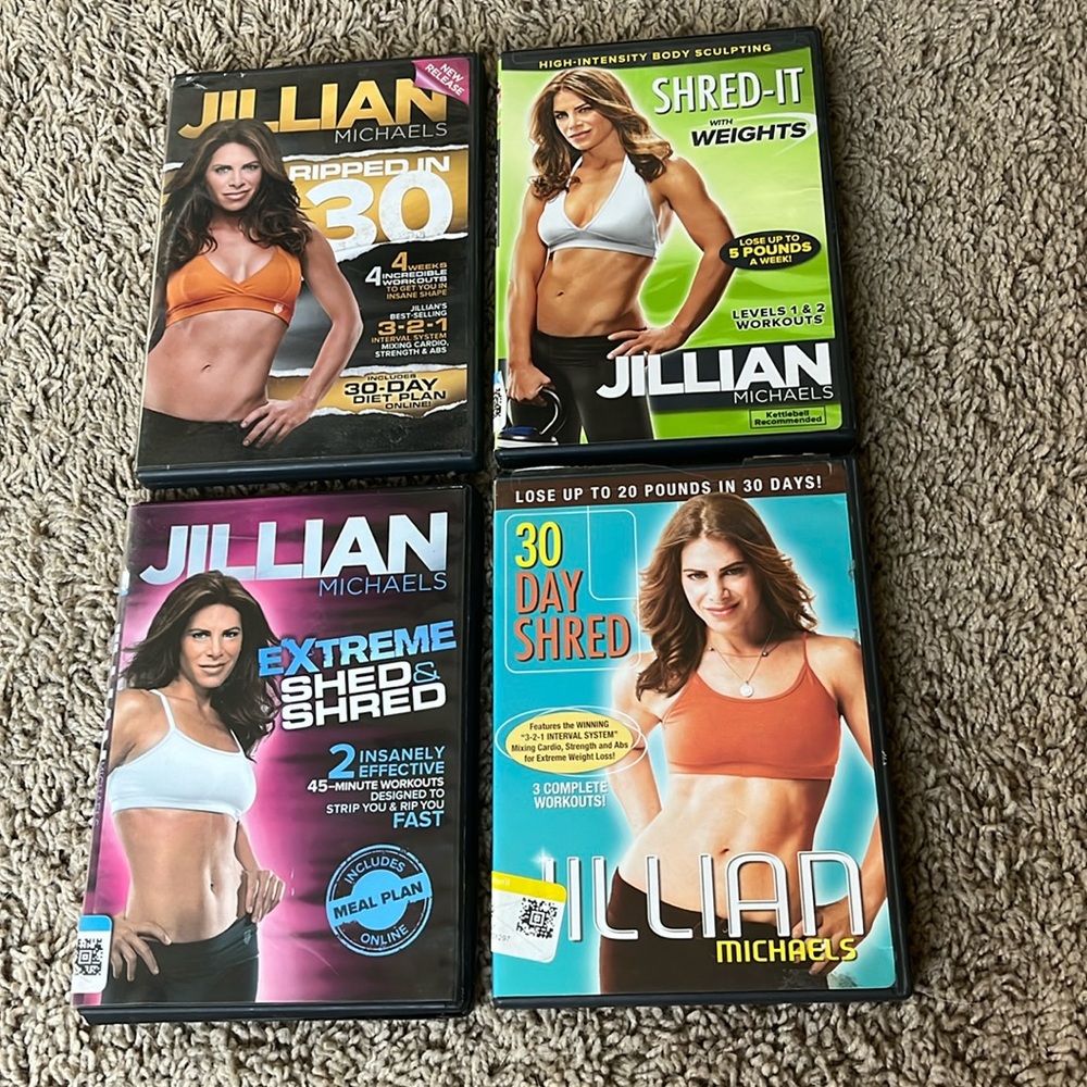 Jillian Michaels Fitness DVDs